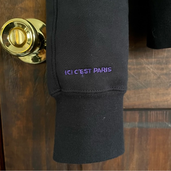 JORDAN Paris Saint Germain PSG Black Hoodie - Picture 5 of 7